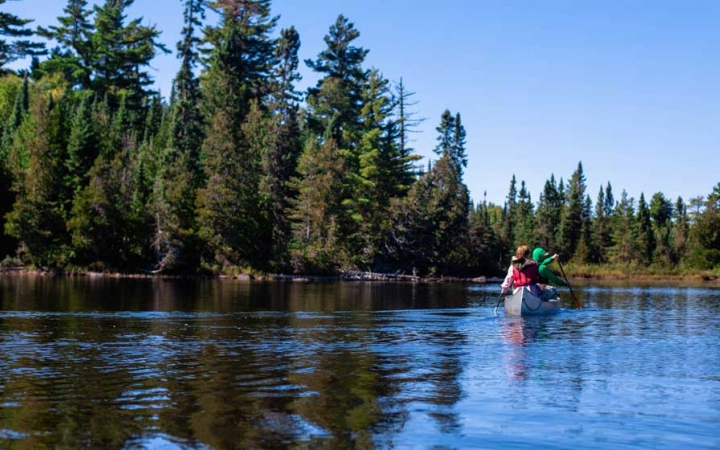 gap year canoeing trip in minnesota